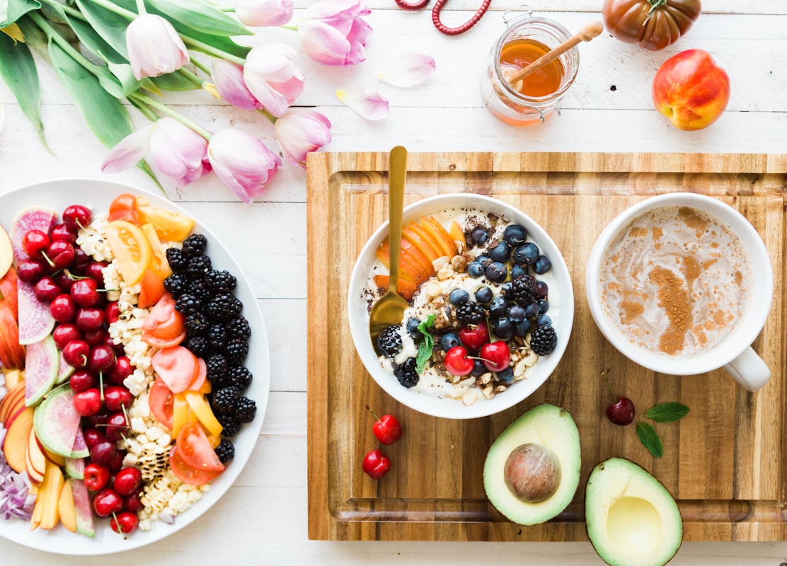 Healthy recipes and meal preparation